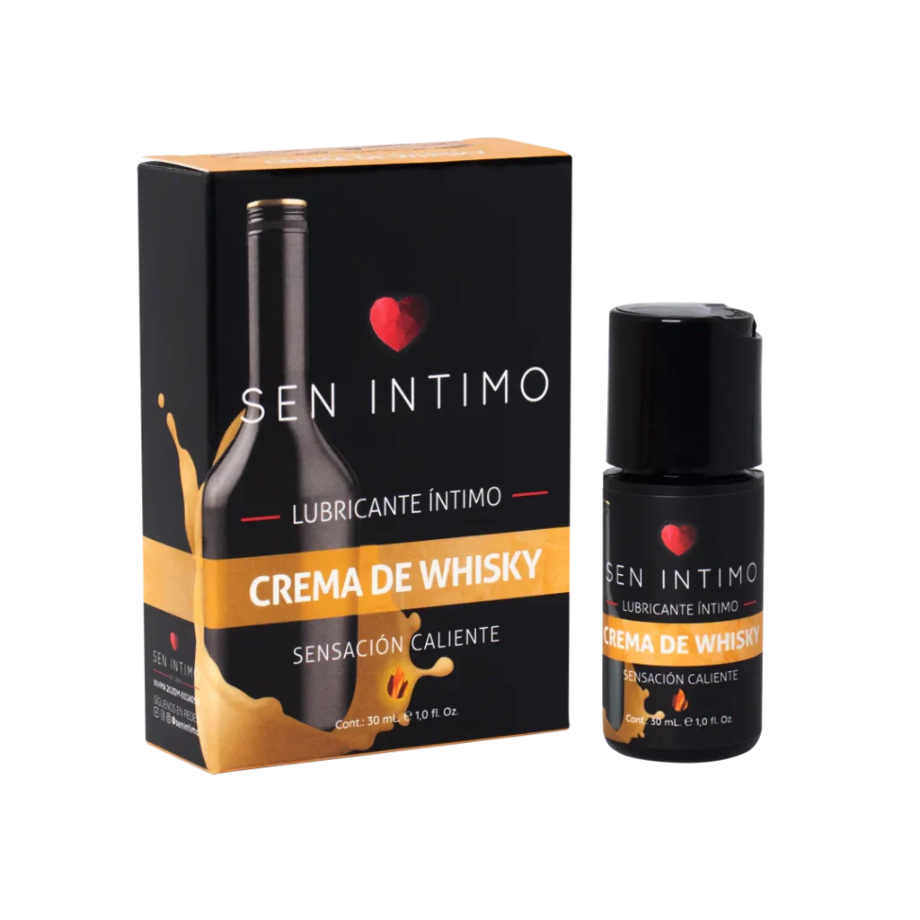 Lubricante y aceite caliente crema de whishy