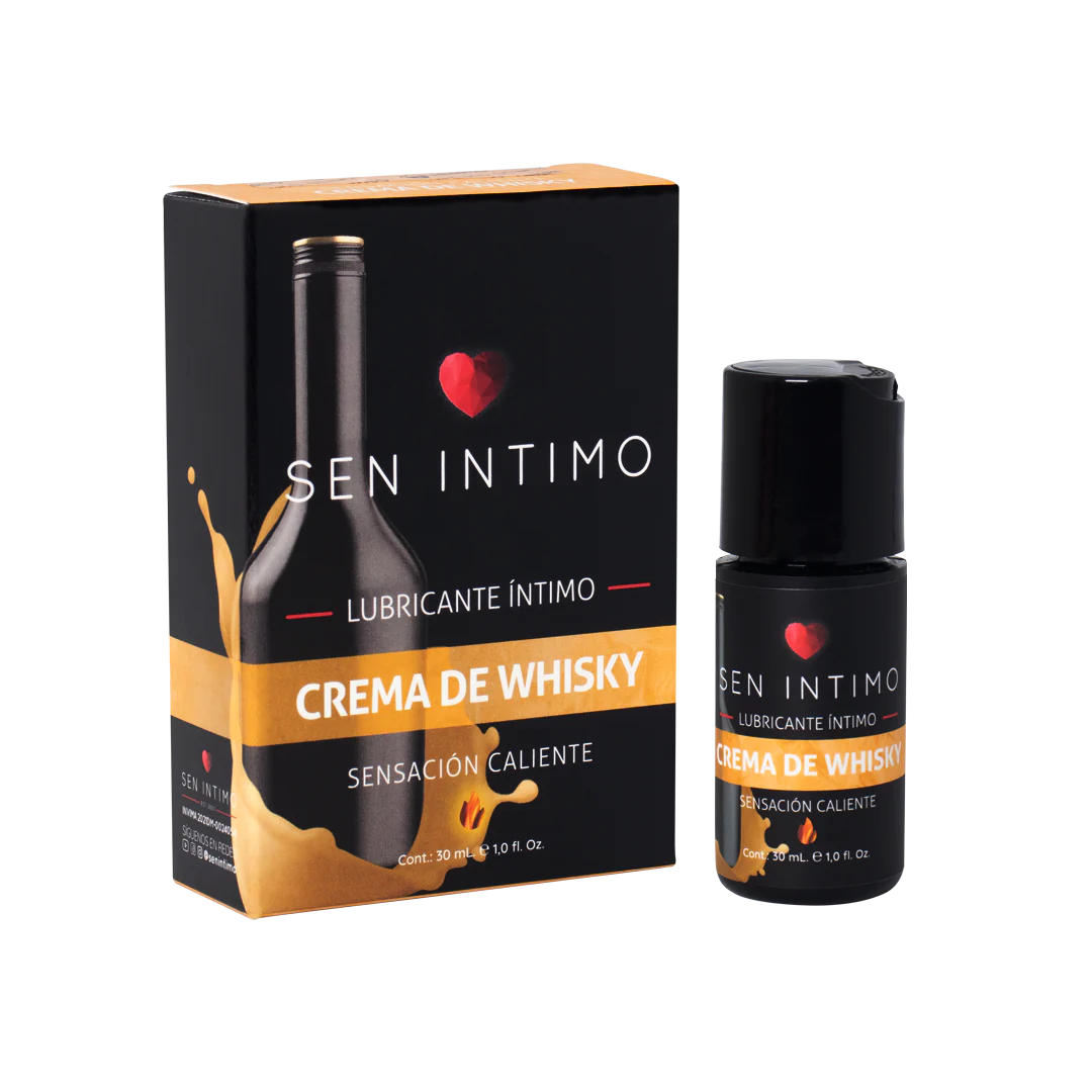 Lubricante y aceite caliente crema de whishy