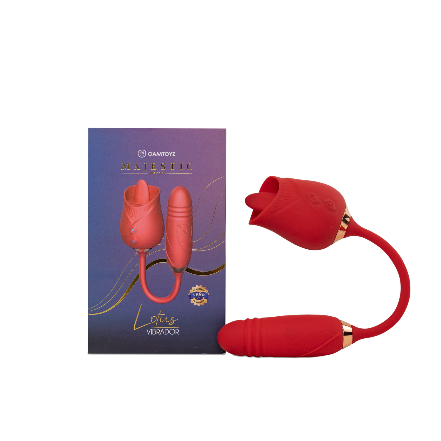 vibrador flor lotus