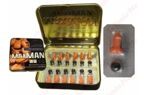 potencializador maxman natural masculino