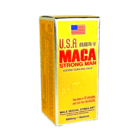 potencializador maca strong man 10 pastillas