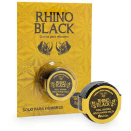 crema para masajes rhino black