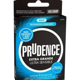 condones prudence extra grande ultra sensible