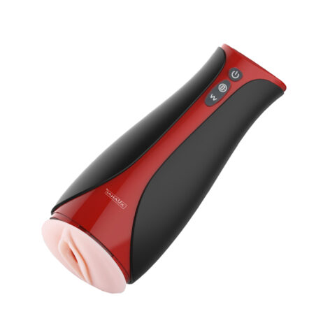 Masturbador masculino, vagina con 12 vibraciones y función de succión