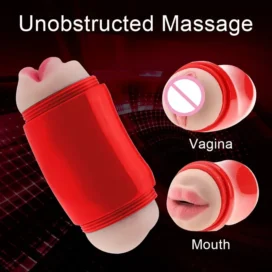 Masturbador Dual Channel Masturbation Cup