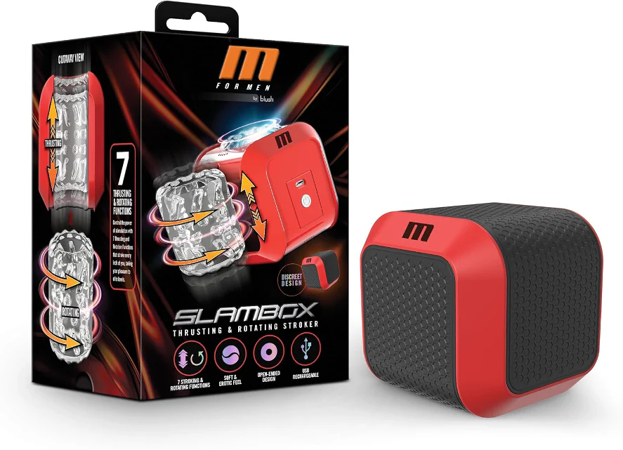 Masturbador Slambox Thrusting & Rotating Stroker