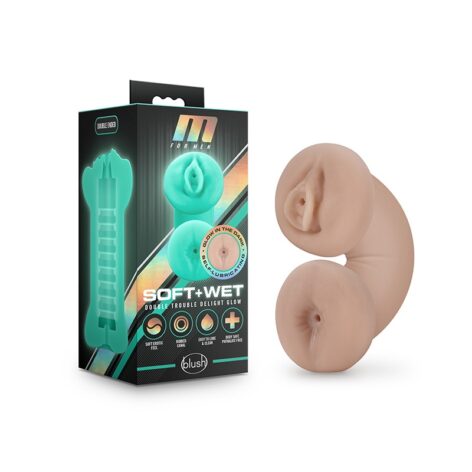 Masturbador Soft + Wet Double Trouble