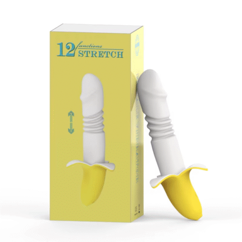 Vibrador 12 Funciones Stretch Banana Style