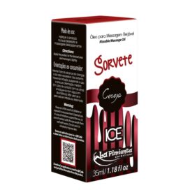 Aceite para Masaje Beijável Sorvete Ice Cereza