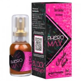 Feromona Phero Max Secrets Black Mujer 20 ml