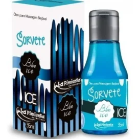 Óleo para Masaje Beijável Sorvete Blue Ice