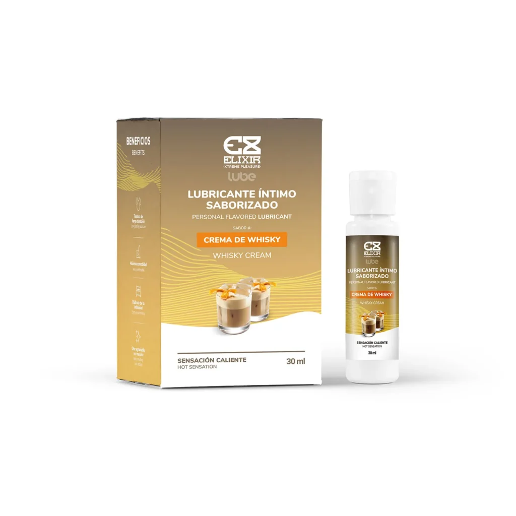 Lubricante Íntimo Sabor Crema de Whisky