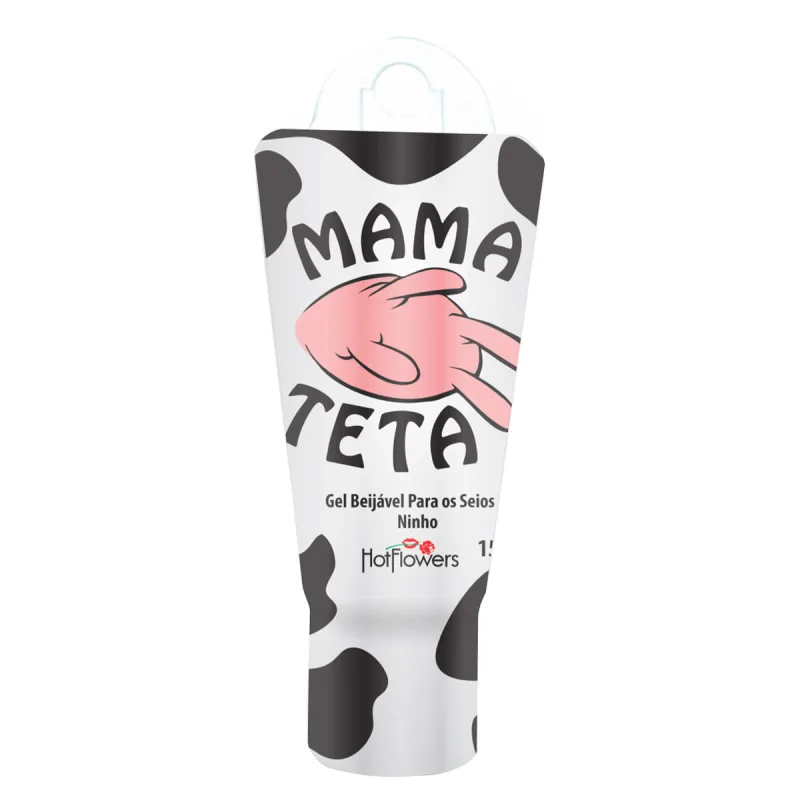Mama Teta Gel Beijável para os Seios – Sabor Ninho
