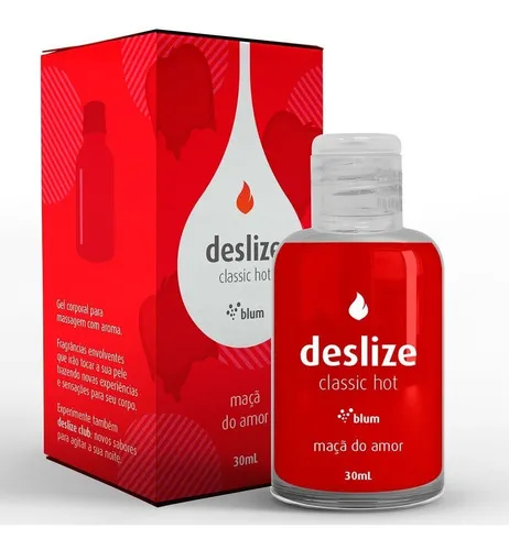 Gel Corporal Deslize Classic Hot Maçã do Amor
