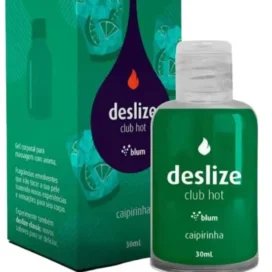 Gel Corporal para Masajes Deslize Club Hot – Caipirinha 30 ml